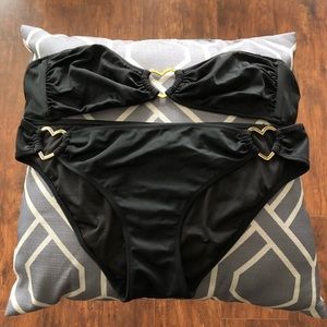 Victoria Secret Gold Heart Bikini